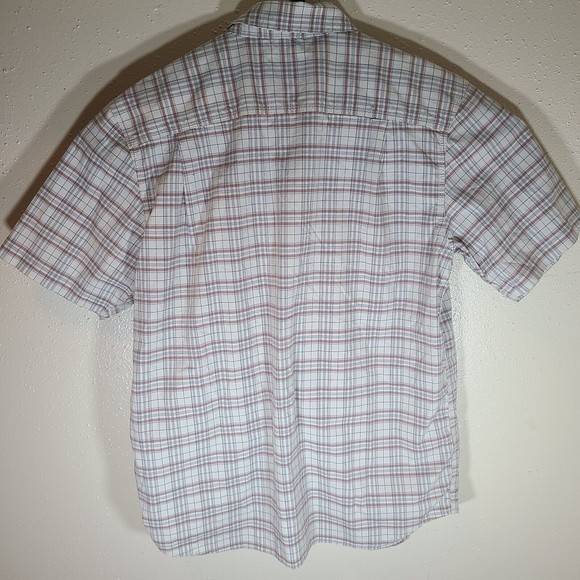 Carhartt Rugged Flex Relaxed Fit Large Mens Button Down Short Sleeve - Picture 4 of 5